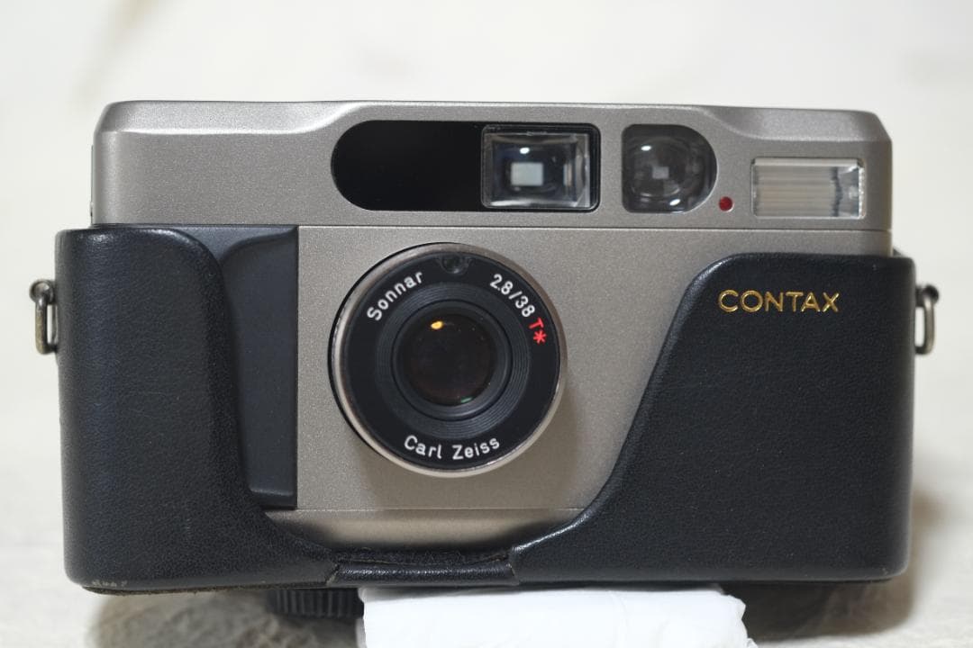 CONTAX T2 シルバー レンジファインダーカメラ