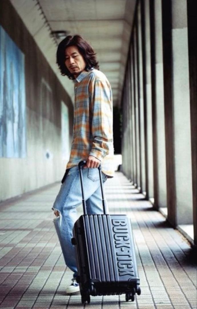 BUCK-TICK 星野英彦プロデュース スーツケース キャリーバッグ ロゴ