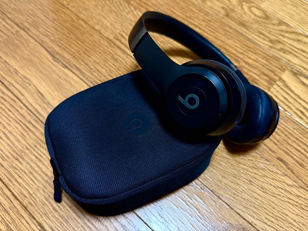 【K★】Beats Solo 4 ワイヤレスヘッドホン ブラック