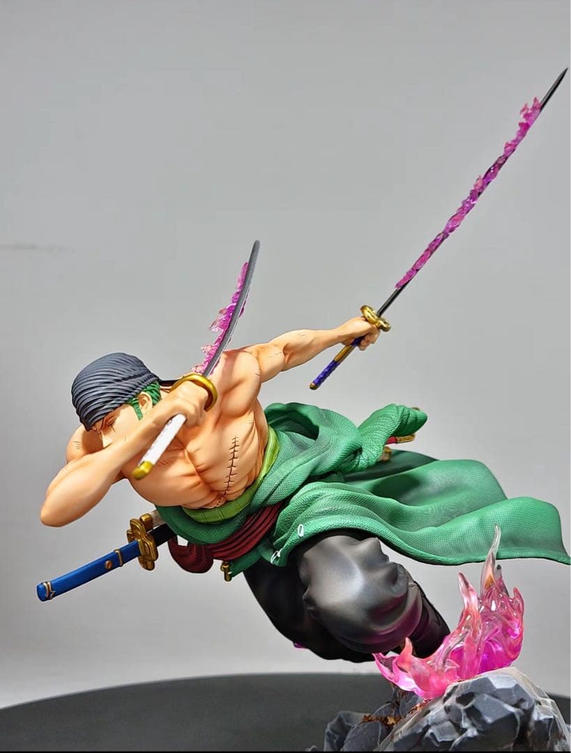 ワンピース ゾロ フィギュア ガレージキット 塗装済み品1/8pop サイズ