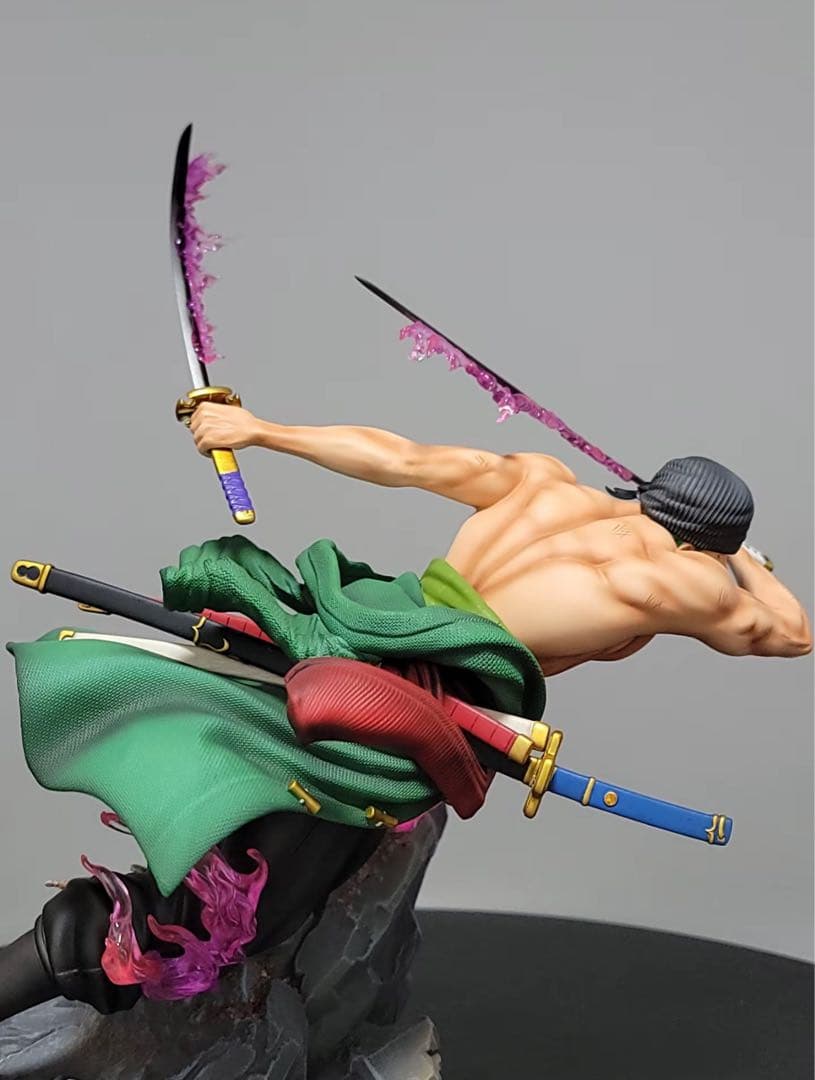 ワンピース ゾロ フィギュア ガレージキット 塗装済み品1/8pop サイズ