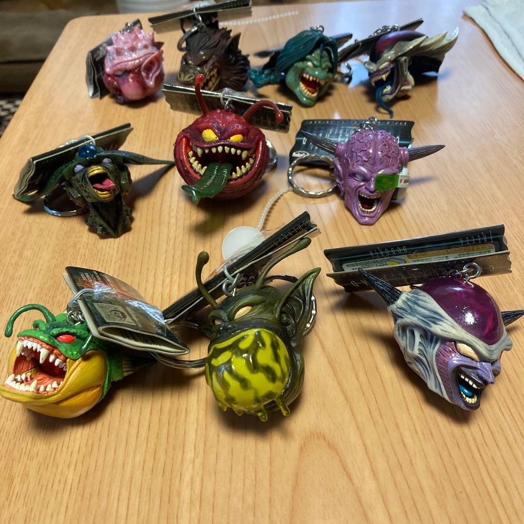 ドラゴンボール　クリーチャーズヘッドキーホルダー　全種まとめ売り