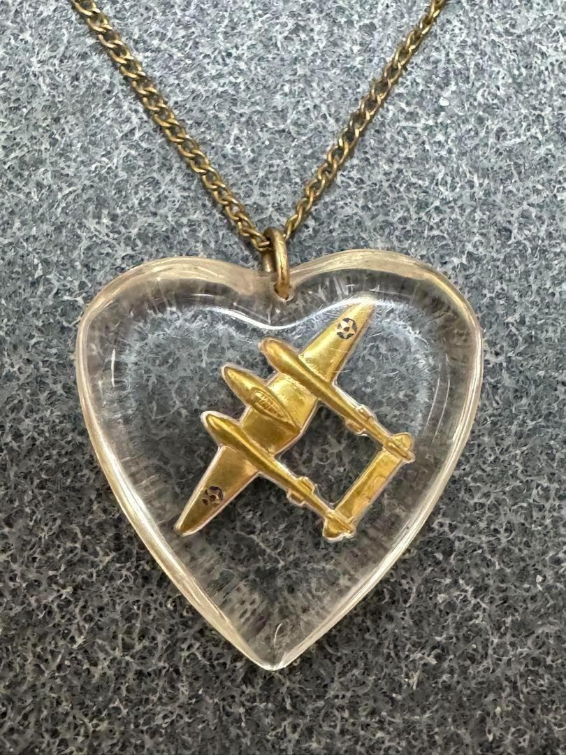 米軍 実物 SWEETHEART JEWELRY P-38 ネックレス