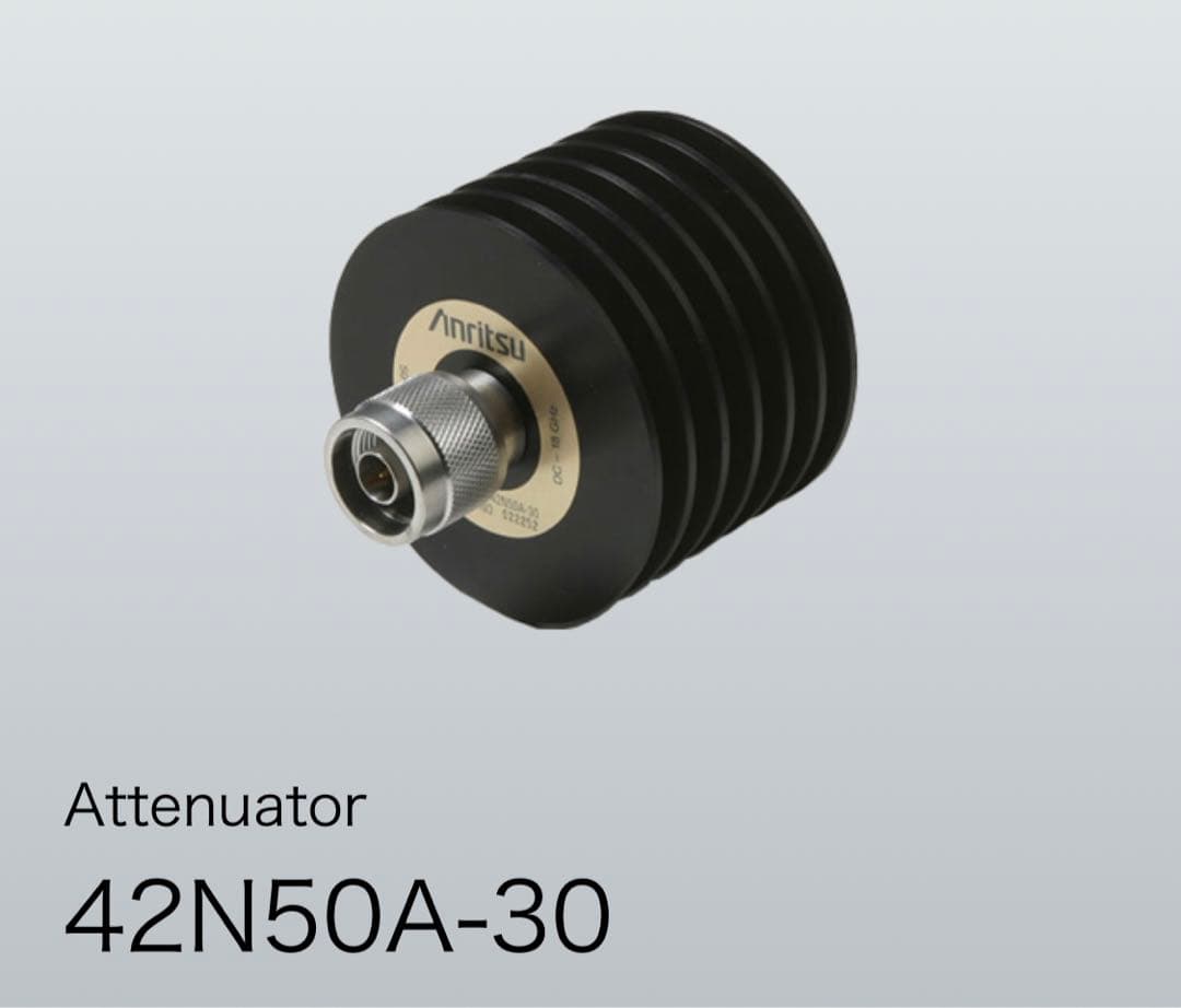 アンリツ　42N50A-30 減衰器　アッテネーター①