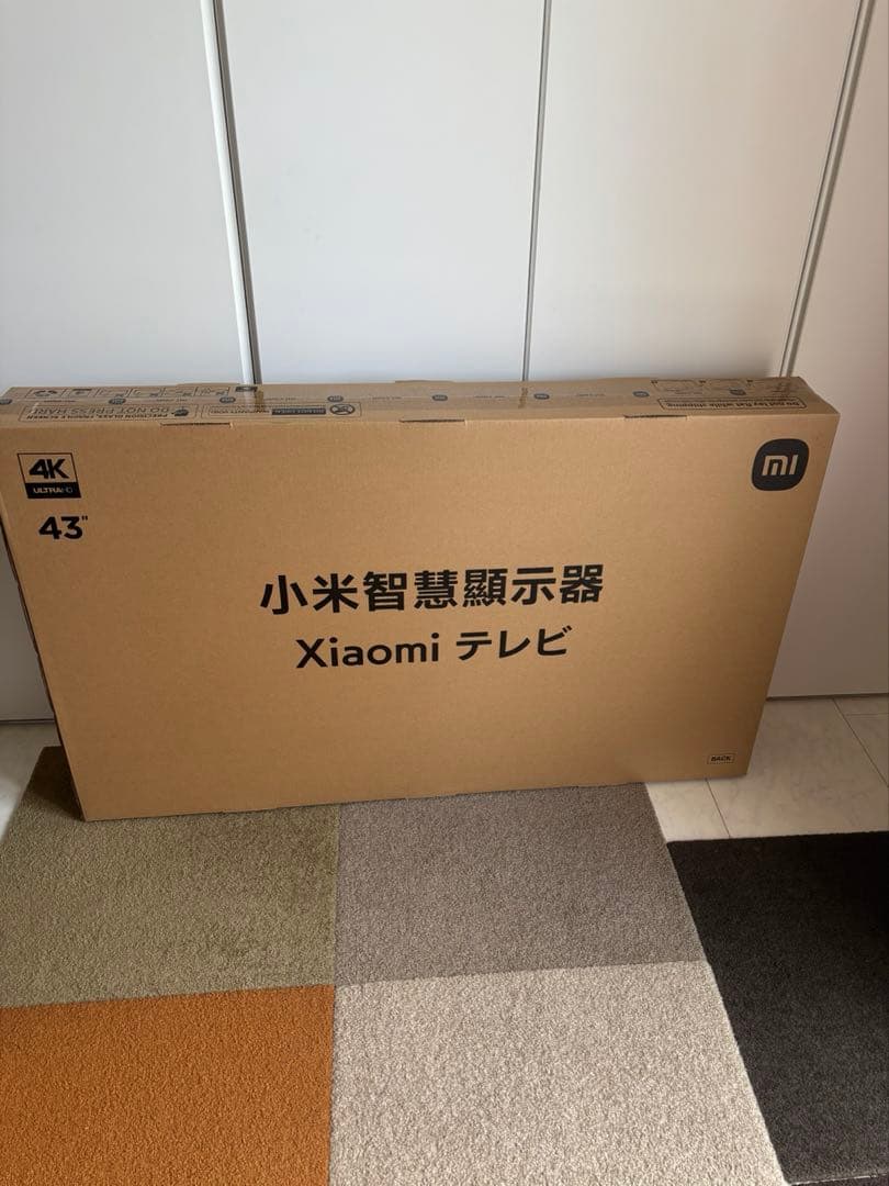xiaomi43インチ4KテレビＬ43Ｎ8−Ａ2ＴWN 引取り専用取引商品
