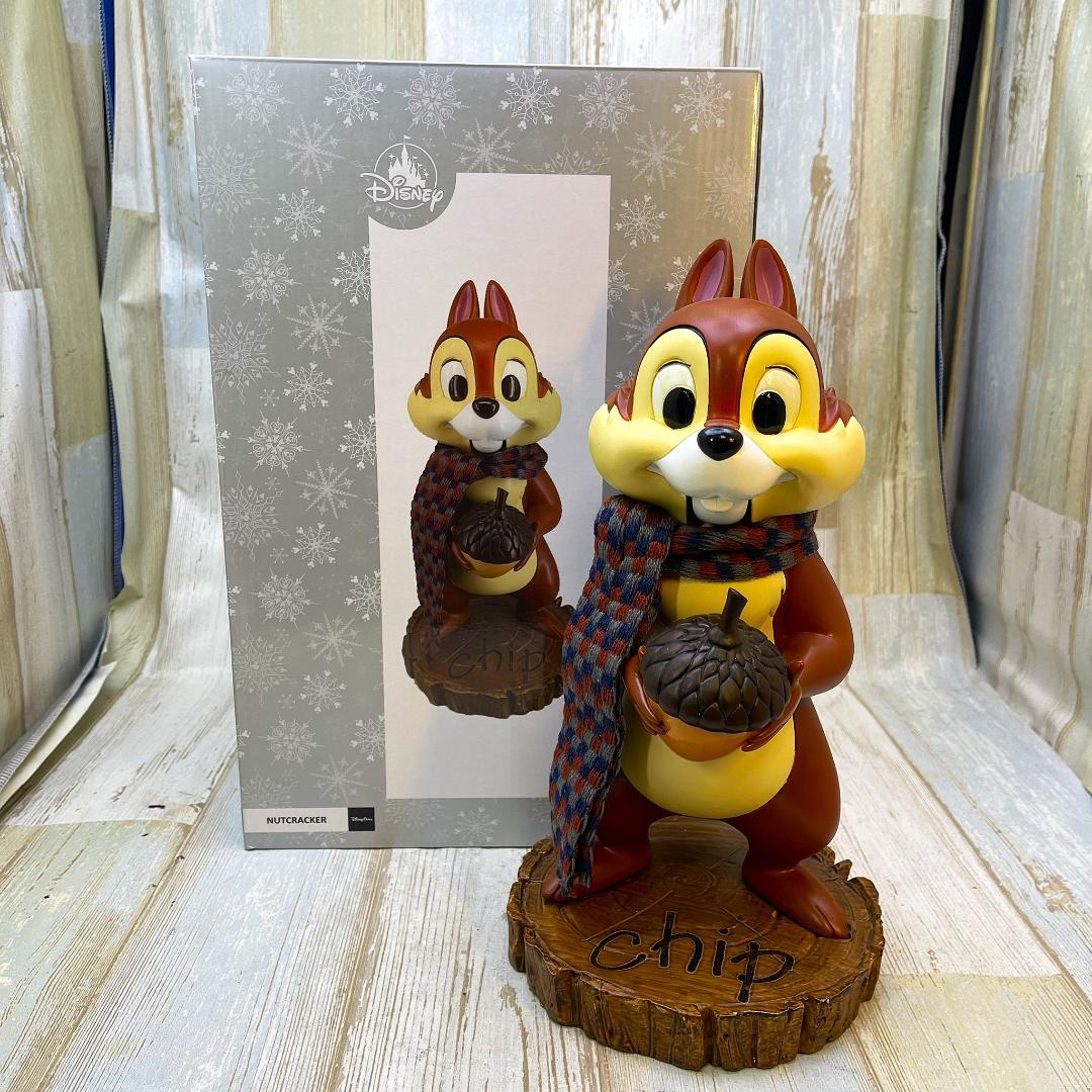 チップ＆デール ディズニー クリスマス くるみ割り人形 フィギュア