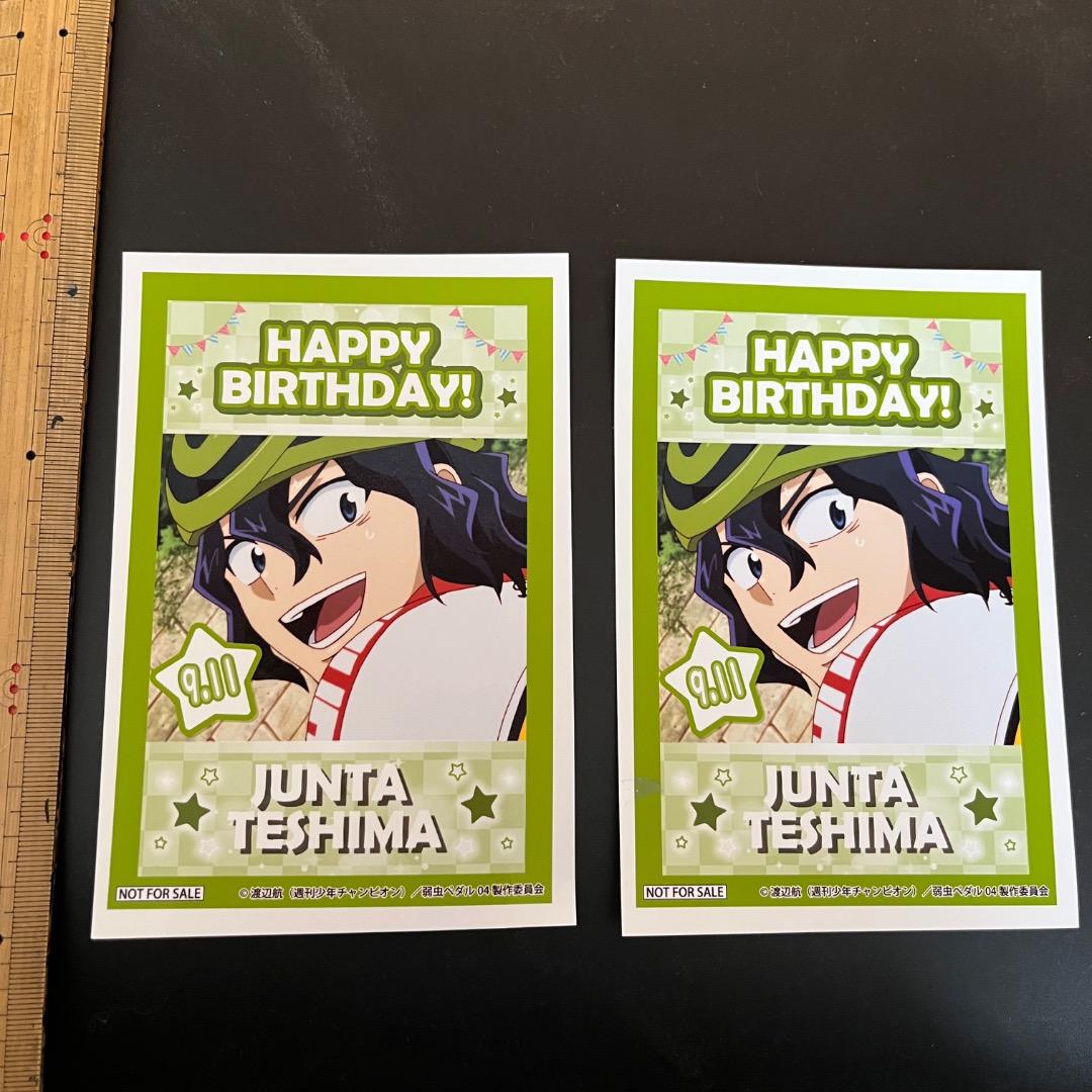 弱虫ペダル　手嶋純太　ブロマイド　誕生日