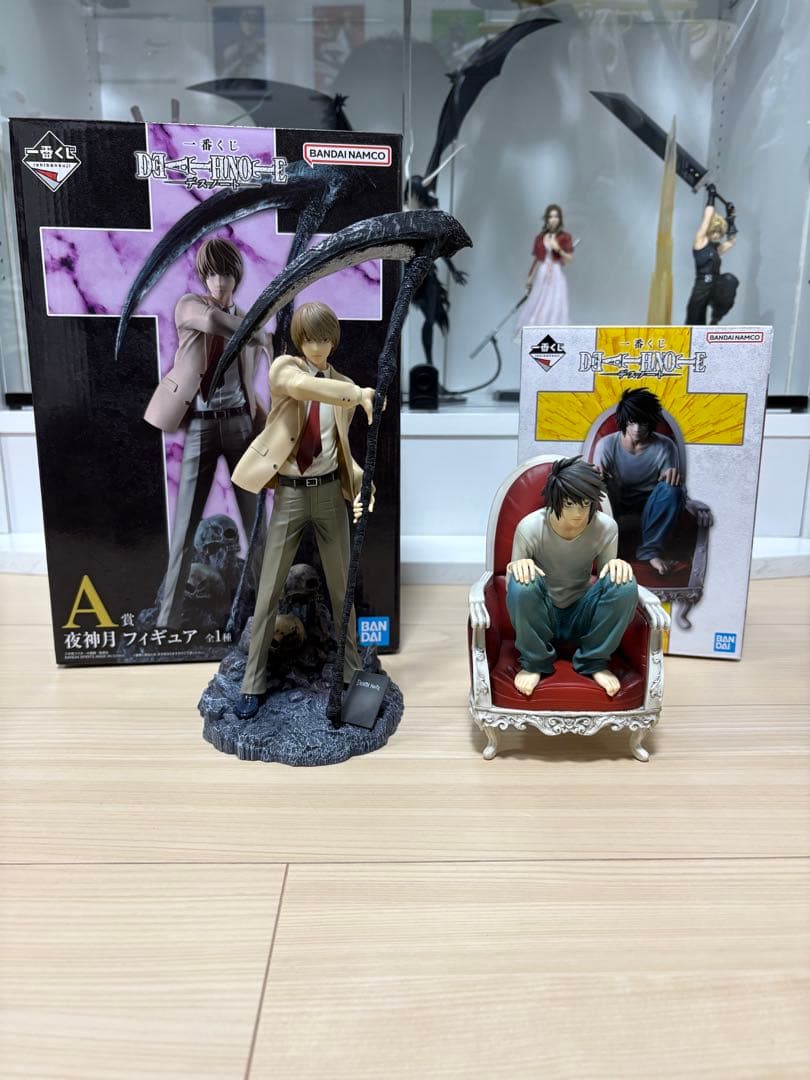 DEATH NOTE デスノート　一番くじ　夜神月　L ビジュアルボード　セット