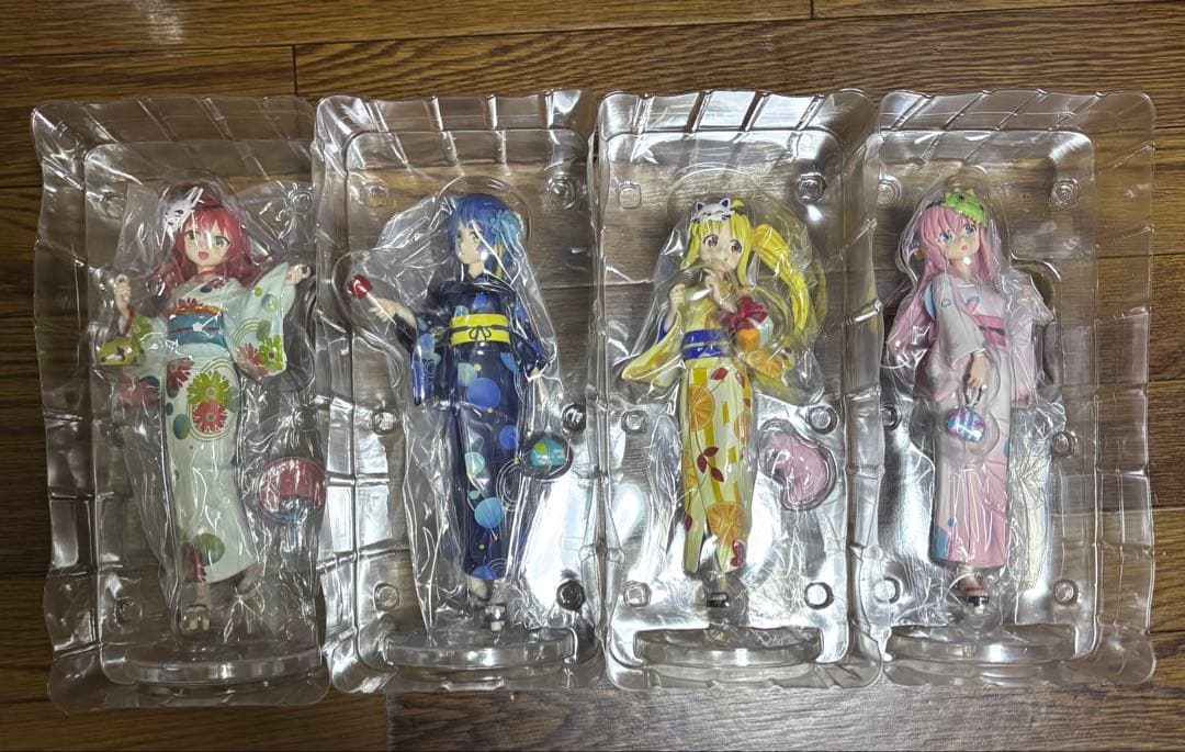 ぼっち・ざ・ろっく！ 一番くじ VOLUME4 フィギュア4体セット　B C D