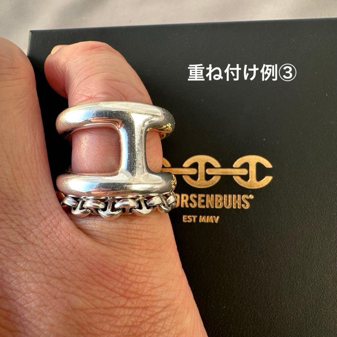 【美品・ギャラあり】HOORSENBUHS MICRO RING US7