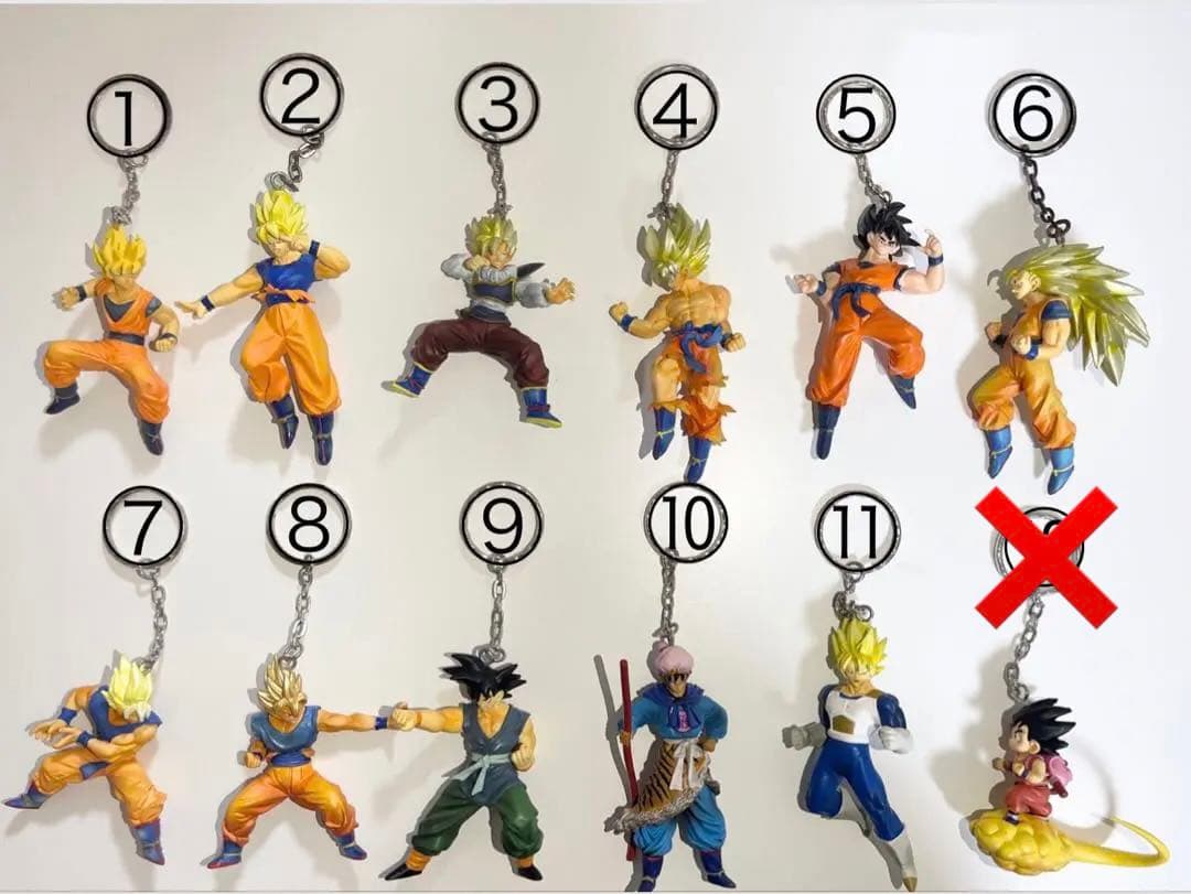ドラゴンボールフィギュアキーホルダー　29個セット