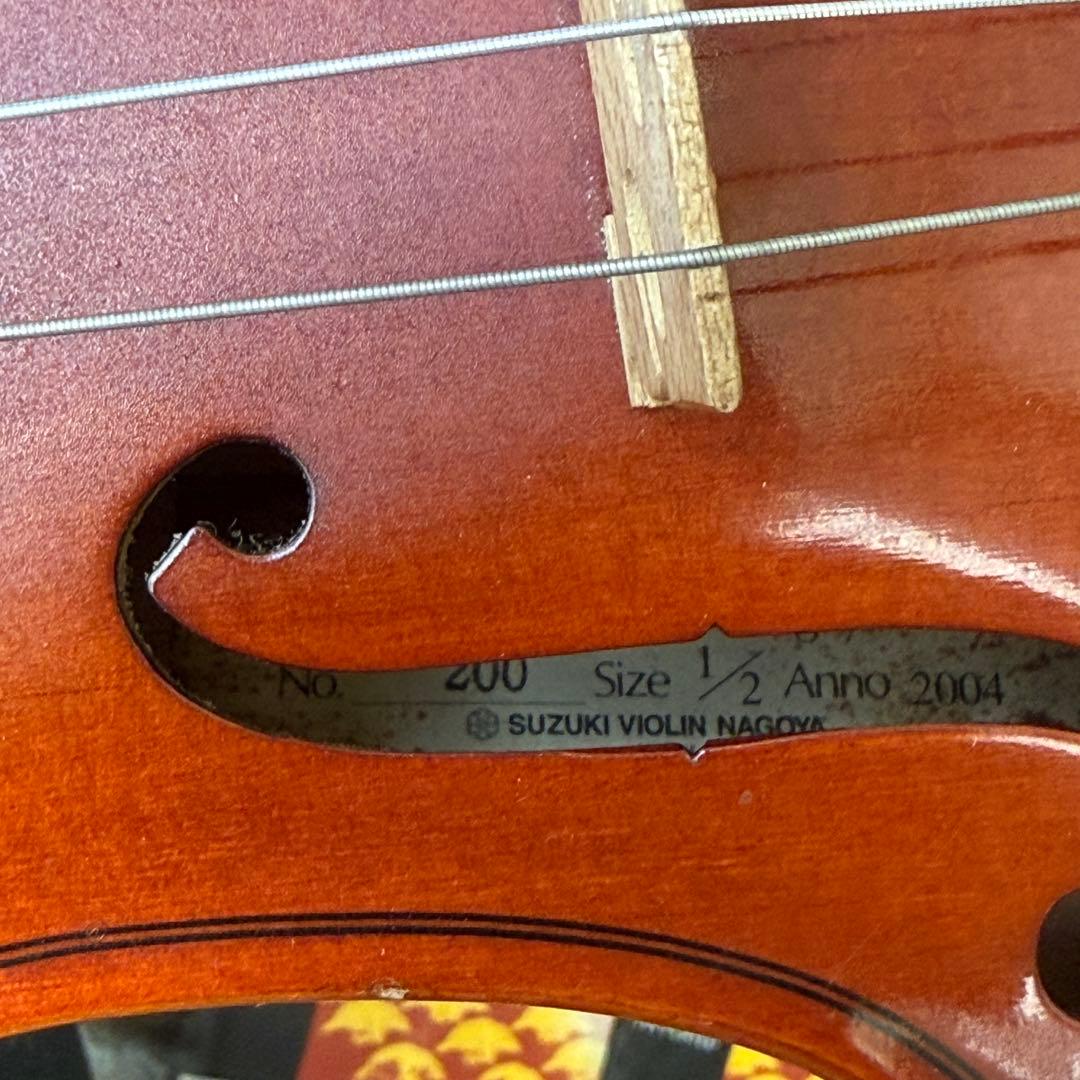 SUZUKI 鈴木バイオリン No.200 Size1/2 Anno2004