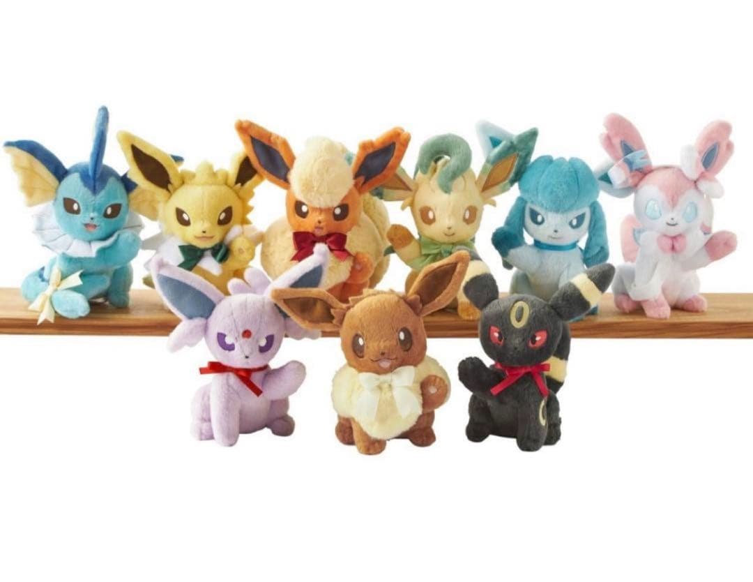 ポケモンセンター ぬいぐるみ イーブイコレクション　コンプリート9種類