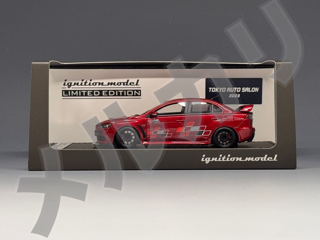IG 1/43 三菱 ランサーエボリューションⅩ レッド CZ4A 2568