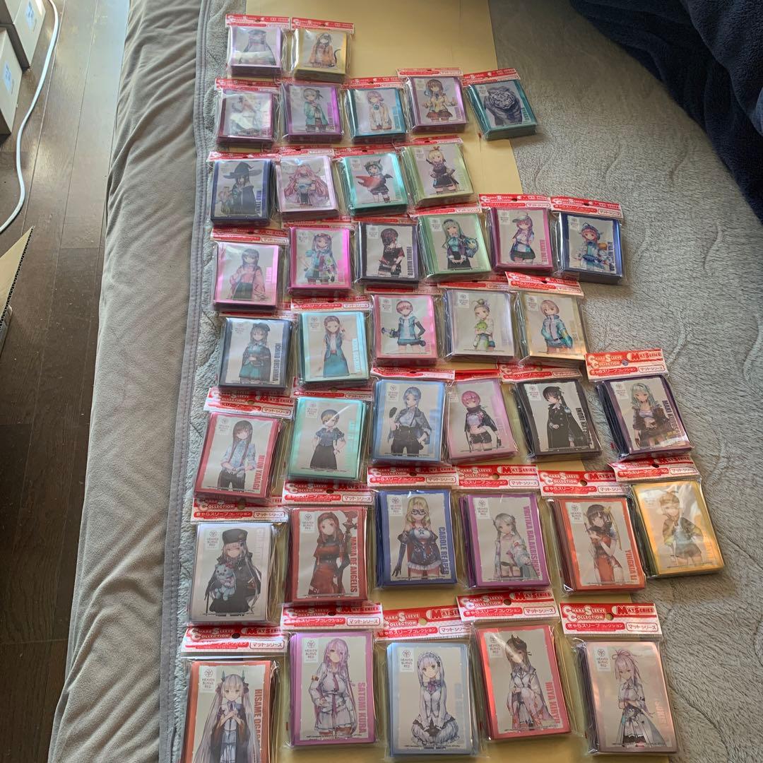 きゃらスリーブコレクション　ヘブンバーンズレッド　 ヘブバン　39種 まとめて