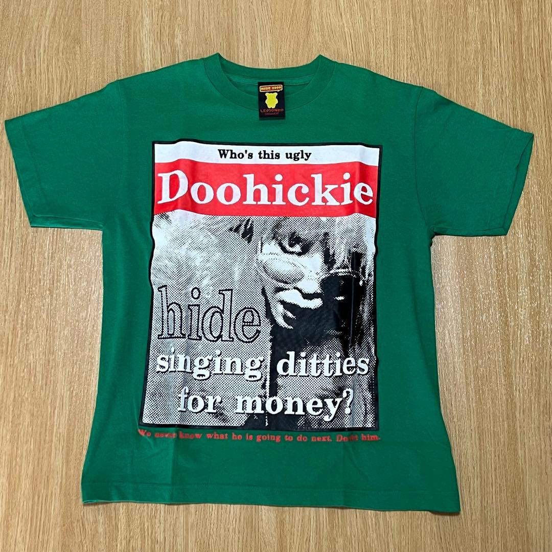 hide LEMONeD Doohickie Tシャツ グリーン 2008 S