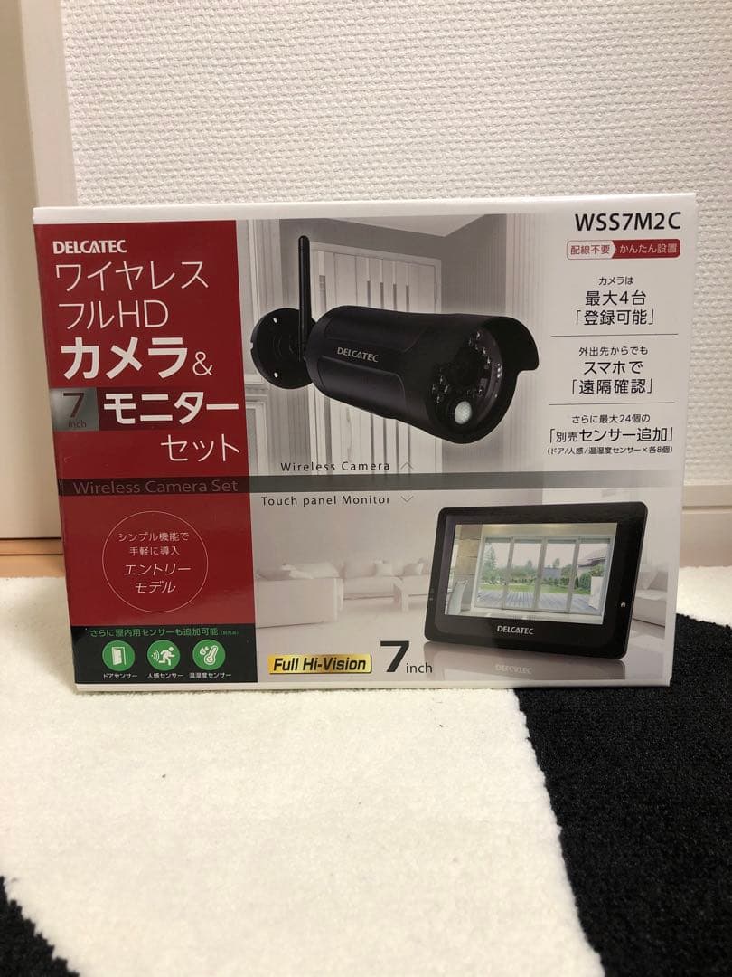 WSS7M2C 防犯カメラ DELCATEC