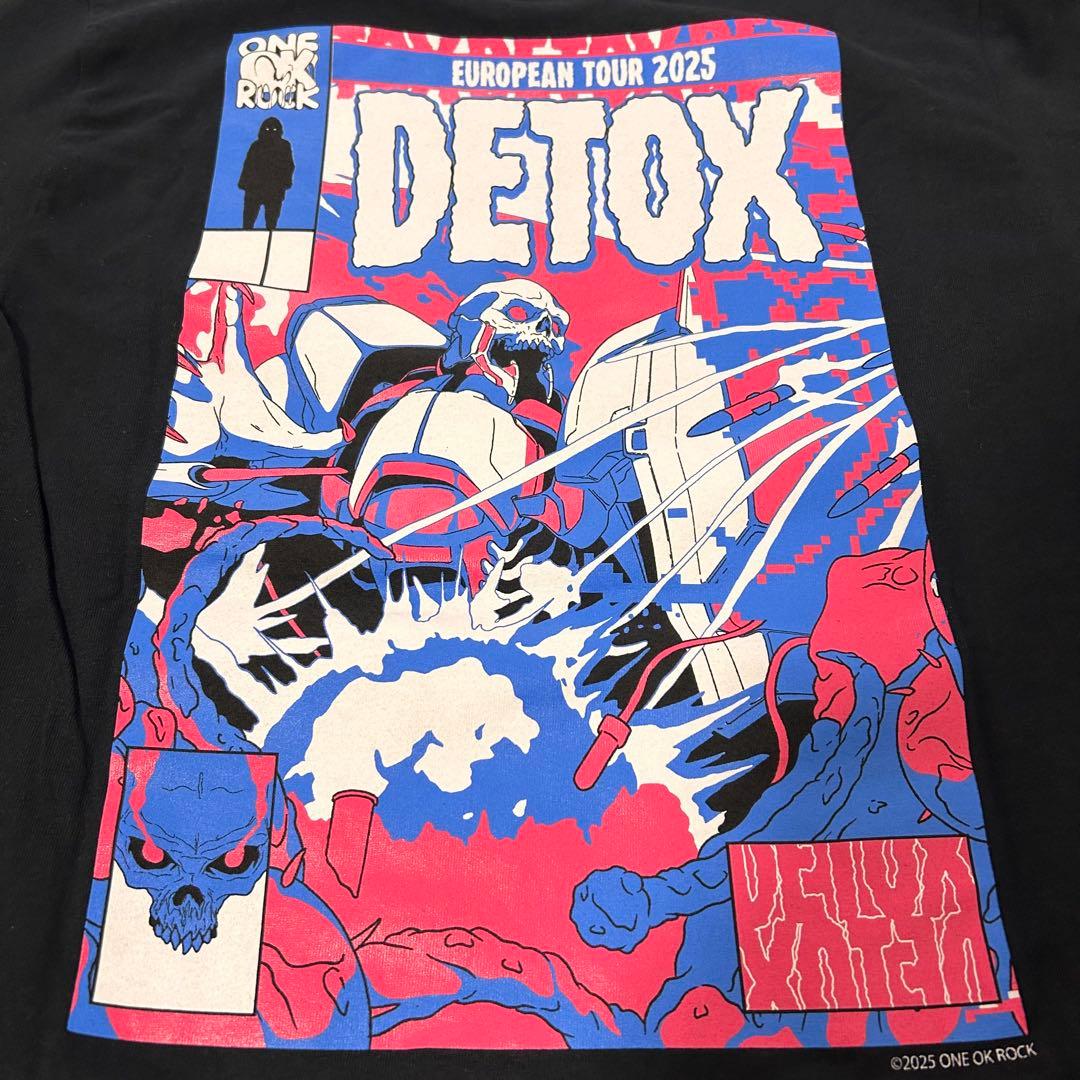 S ワンオク One Ok Rock DETOX ヨーロッパ 海外グッズ ロンT