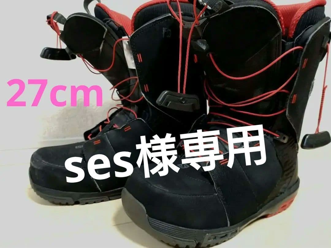 【スノーボードブーツ】サロモン DIALOGUEブラック/レッド✨️本日Sale