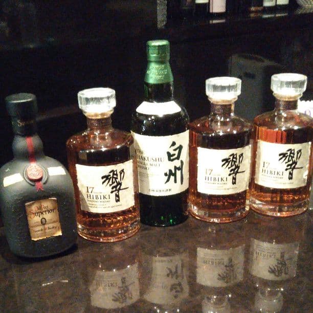 サントリー 響17年 、Old Parr、白州