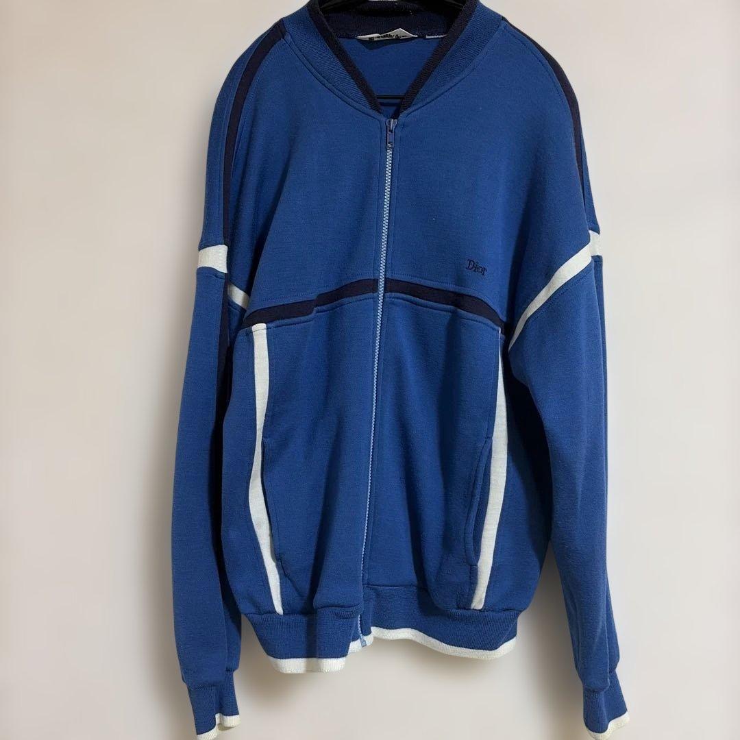 80s Christian Dior MONSIEUR 三角タグ ジップアップ