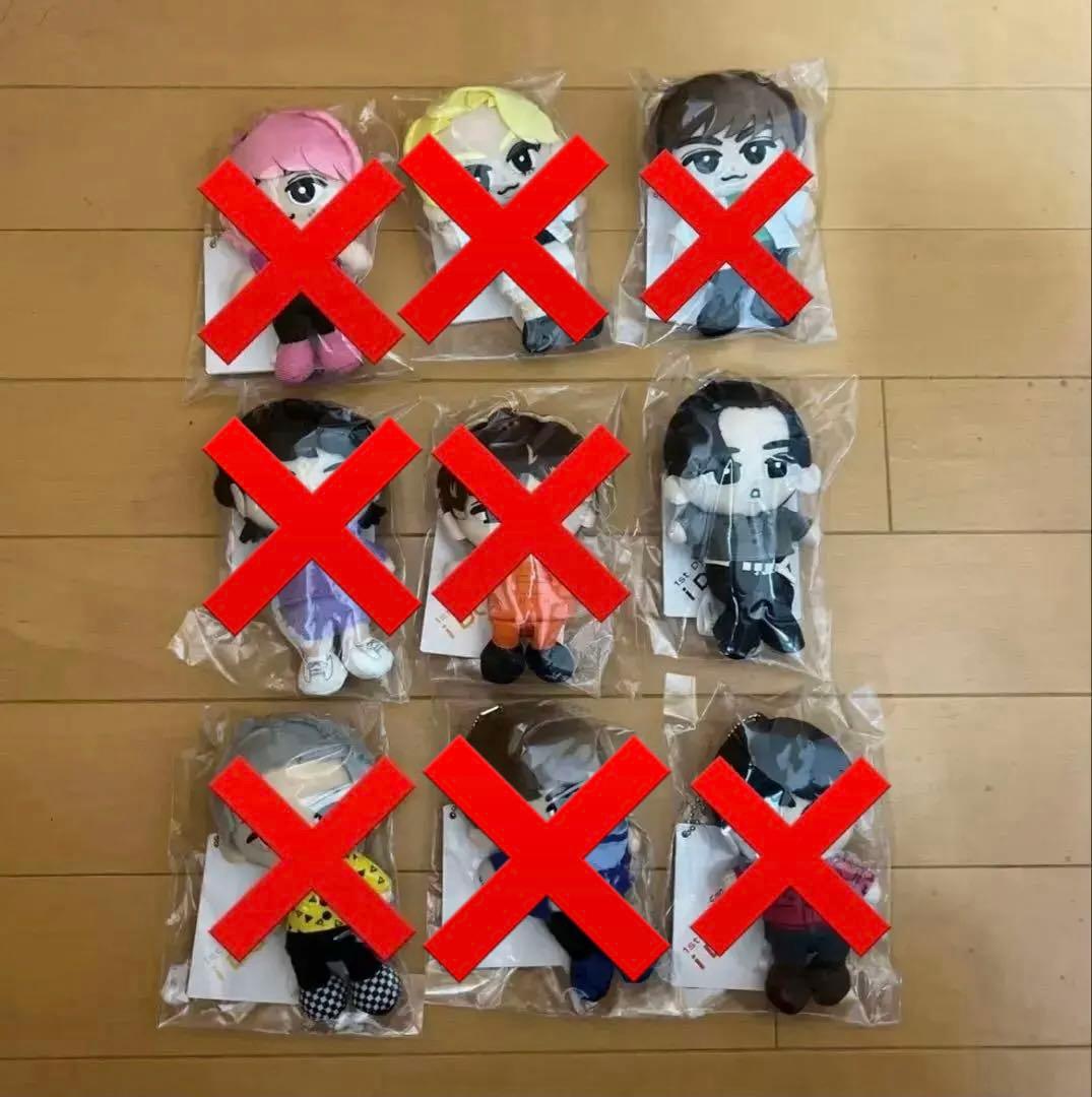 すのチルぶら下がりシリーズ ぬいぐるみver. 4人セット