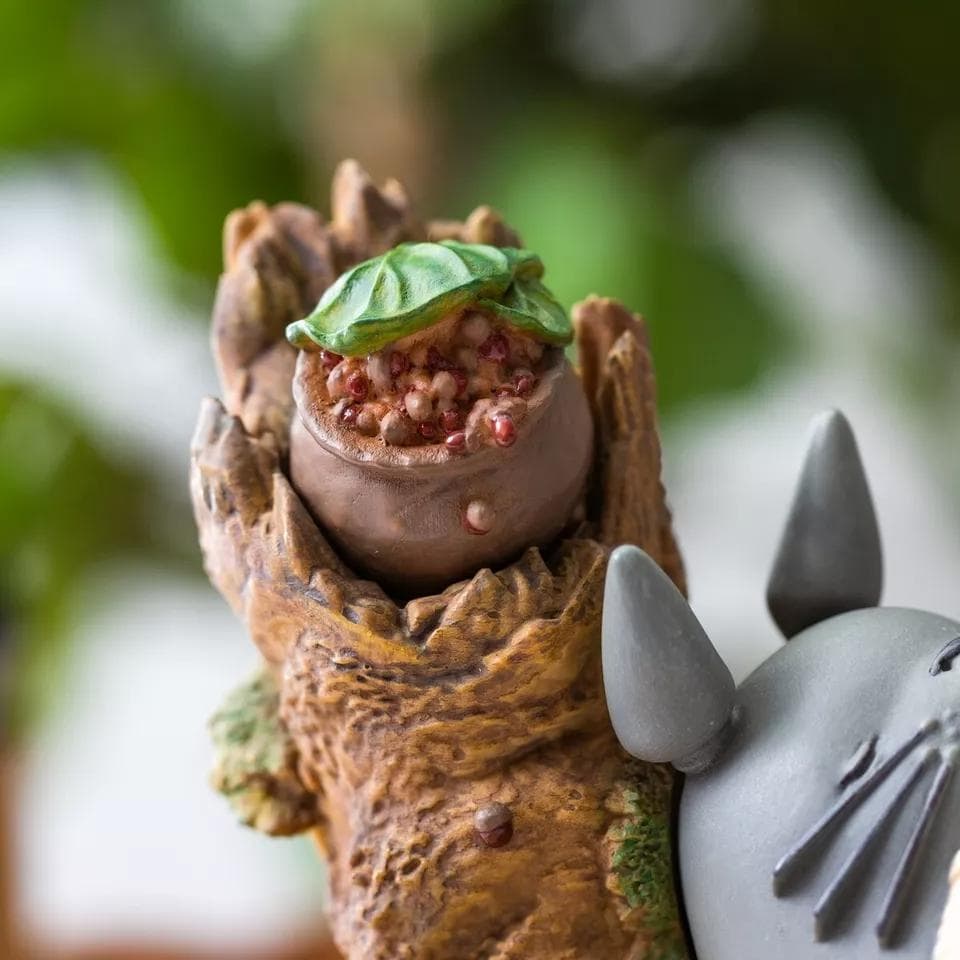 スタジオジブリ となりのトトロ 陶器製オルゴール トトロとメイ 新品