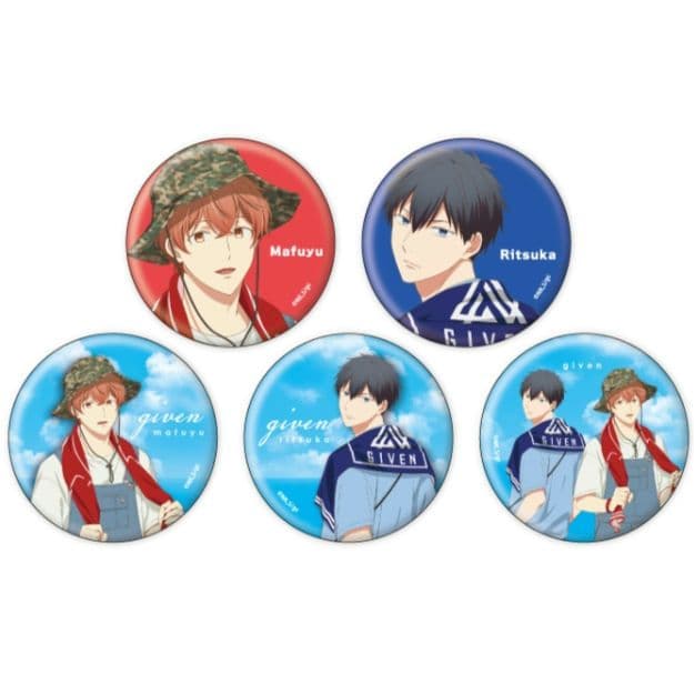 【新品未開封】 ギヴン 海へ　フェス　缶バッジ　アクキー　アクリルカード　コンプ