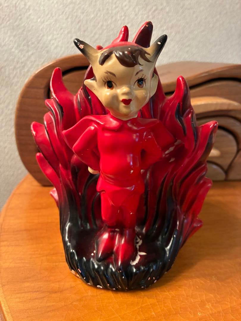 ビンテージ50s デビル　レッドデビル　KREIS 悪魔　ミッドセンチュリー