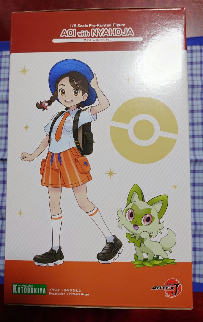 ARTFX J アオイ with ニャオハ 1/8スケール 未開封【色紙つき】