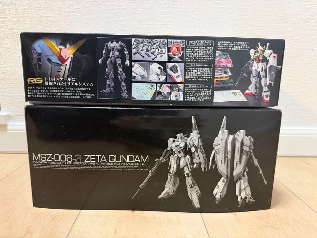 本日限定　RGガンプラ2体セット
