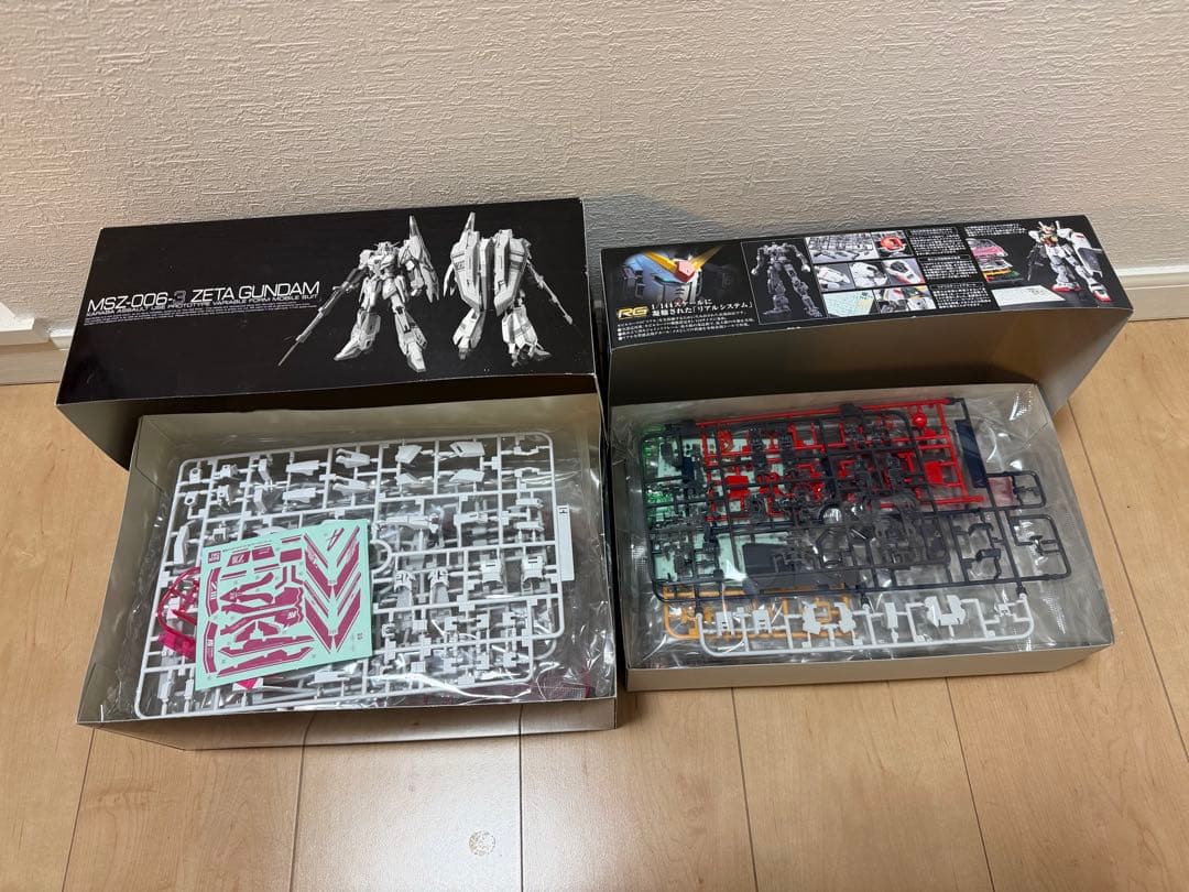 本日限定　RGガンプラ2体セット