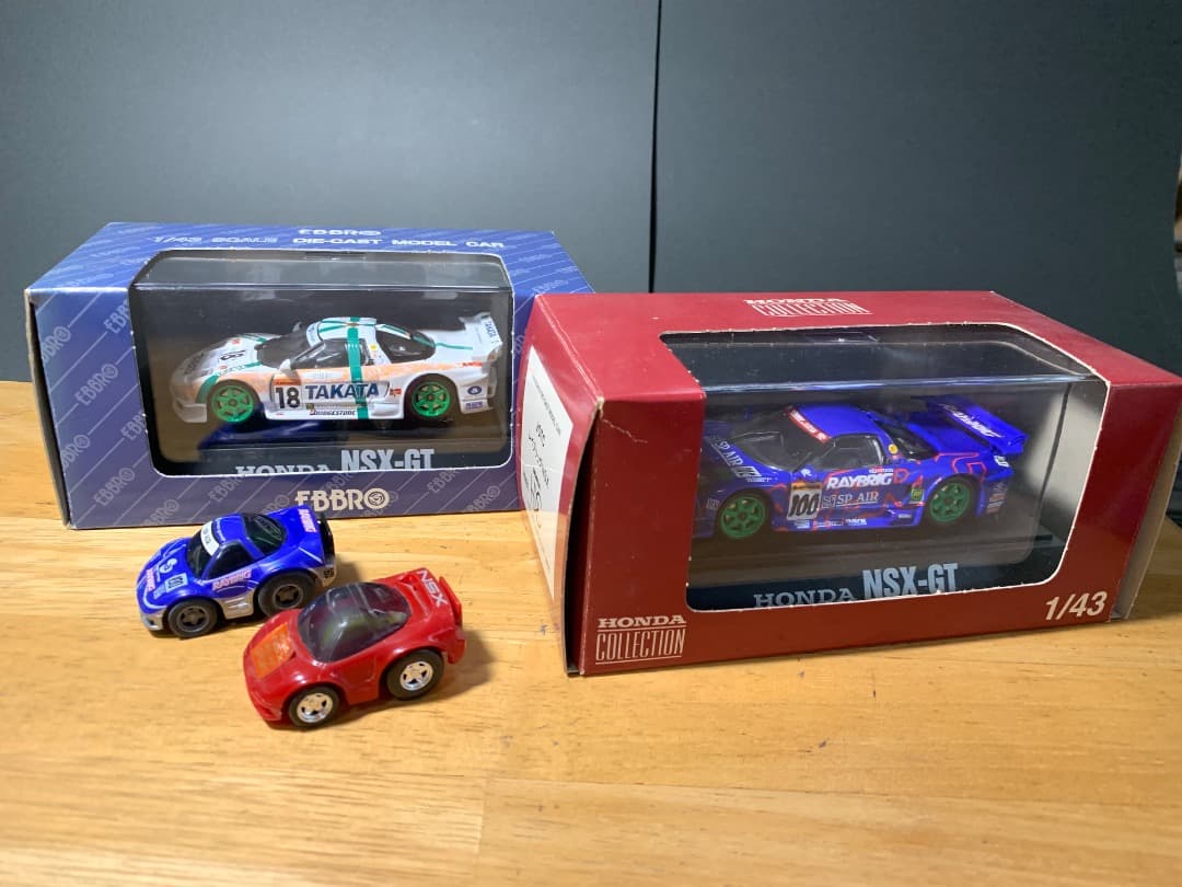 RAYBRIG NSX・TAKATA童夢無限NSXミニカーセットおまけ付き