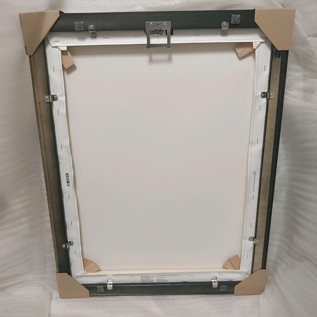 送料込 証明書付 ゴッホ イーブイ キャンバス Mサイズ 黒枠