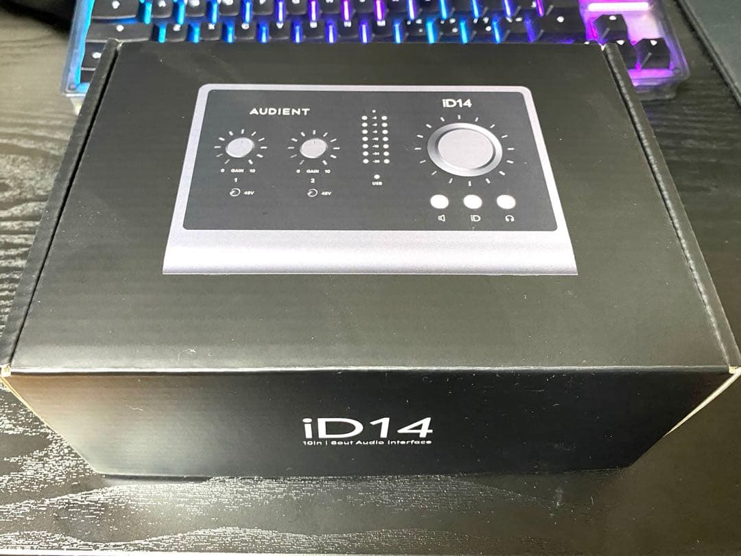 AUDIENT iD14mk II オーディオインターフェイス 本体