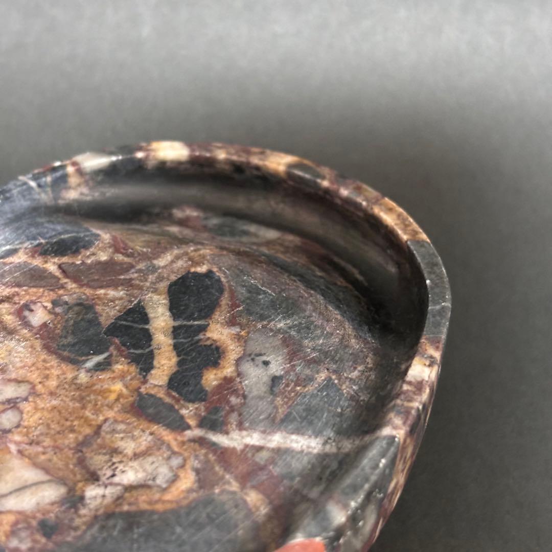 【希少】硯 すずり 天然石 礫岩 花石