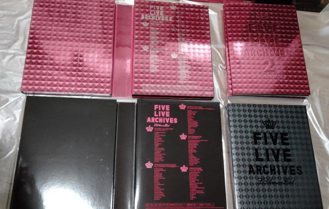 FIVE LIVE ARCHIVES & 2 L'Arc~en~Ciel ラルク