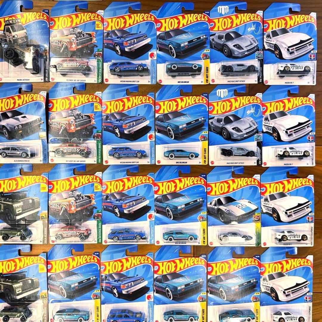 ホットウィール　まとめ売り 100個　ミニカー　日産　GT-R ポルシェ　RX7