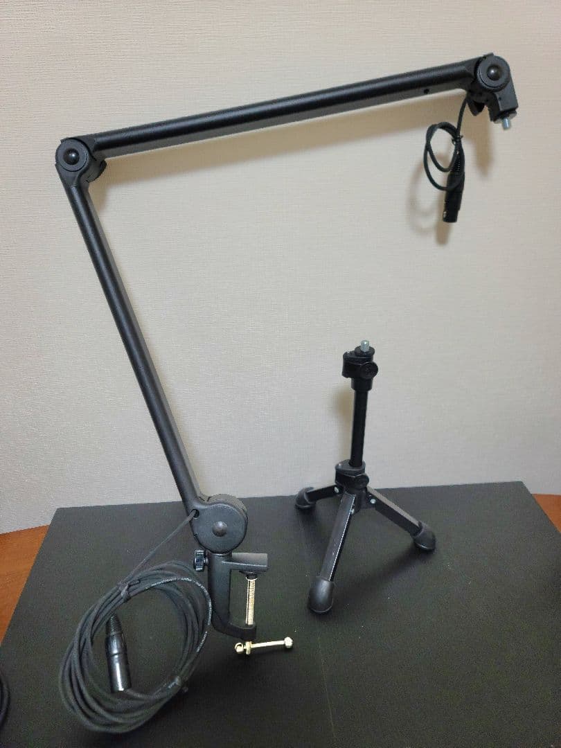 K&M デスクアーム マイクアーム 三脚 卓上 マイクスタンド
