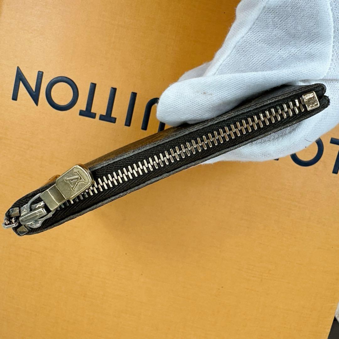 箱保存袋付　ルイヴィトン　モノグラム　ポシェットクレ　キーケース