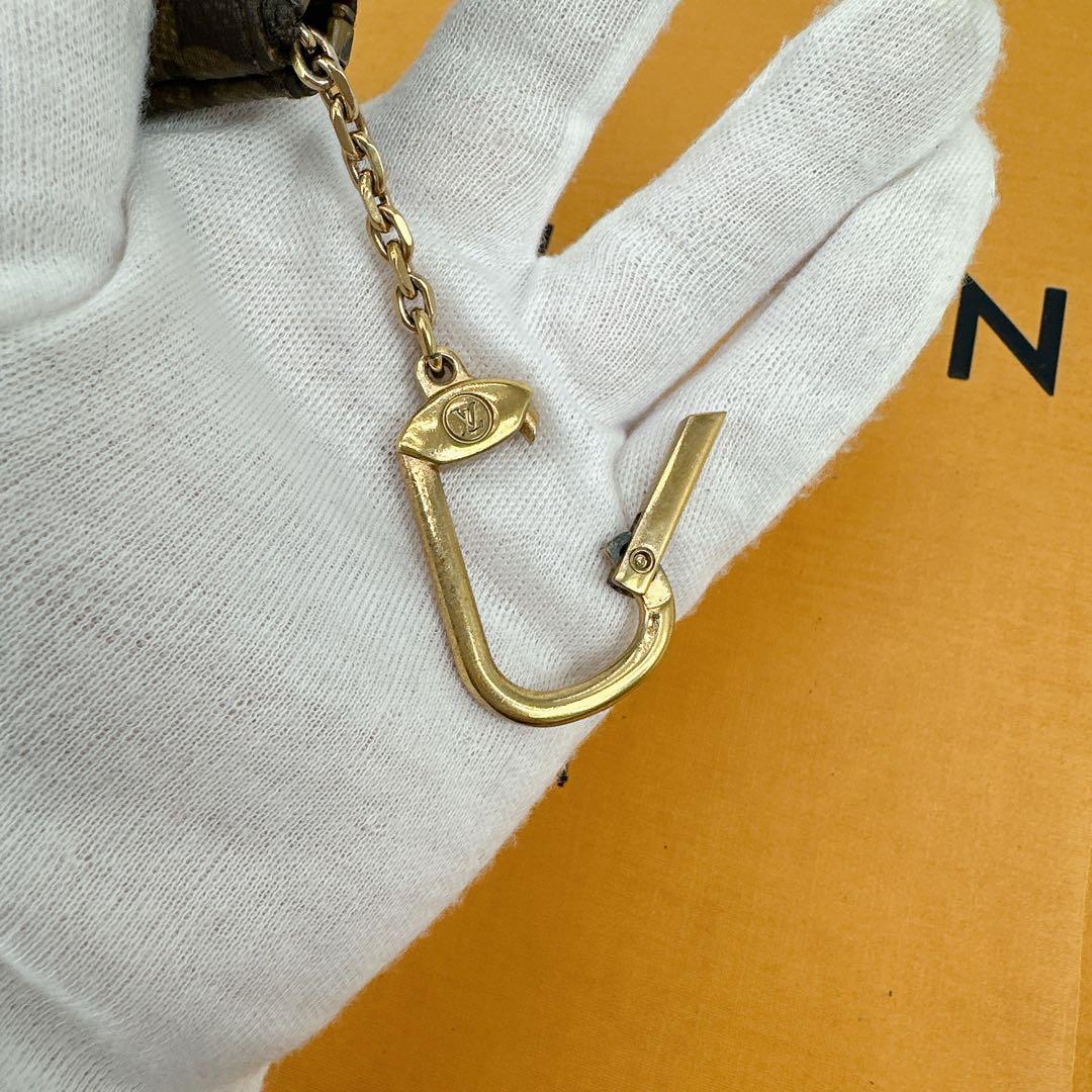 箱保存袋付　ルイヴィトン　モノグラム　ポシェットクレ　キーケース