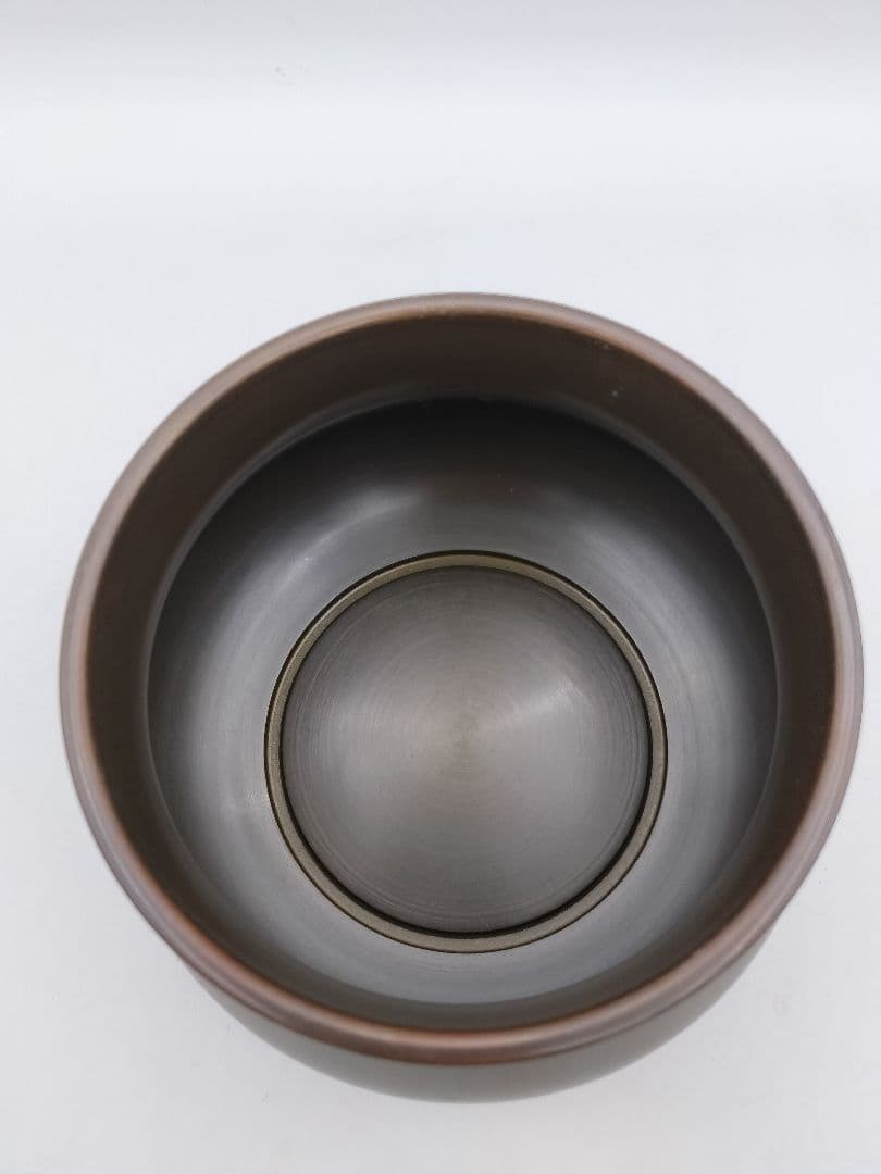 b977 建水 唐銅 えふご 般若勘渓 木箱 茶道具 古物