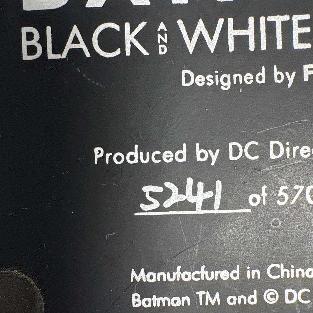 dcコレクタブルズ　バットマン　フランクミラー　ブラック＆ホワイト　スタチュー
