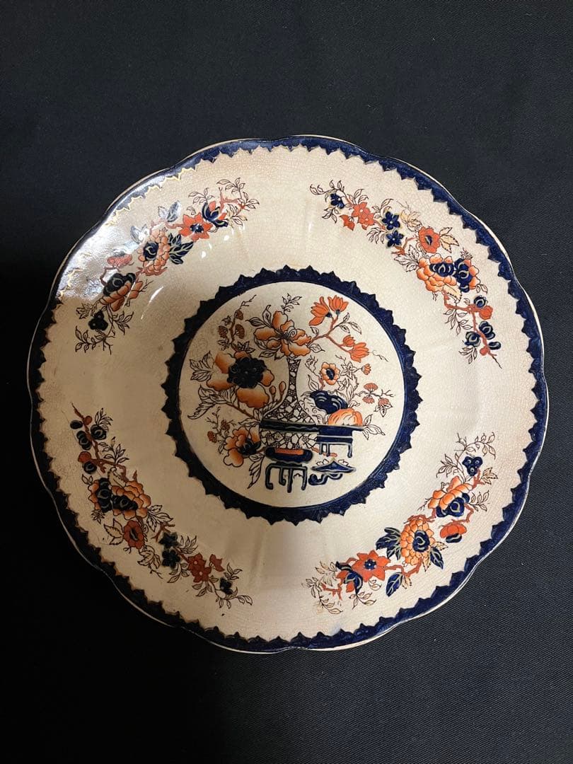 貴重！英国ロイヤルドルトン社のジヤポニズムの皿 Bottle Japan状態良し