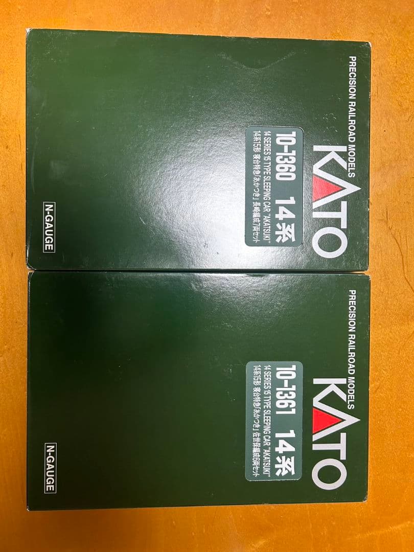 KATO　14系15形　寝台特急あかつき 佐世保編成　長崎編成　13両フルセット