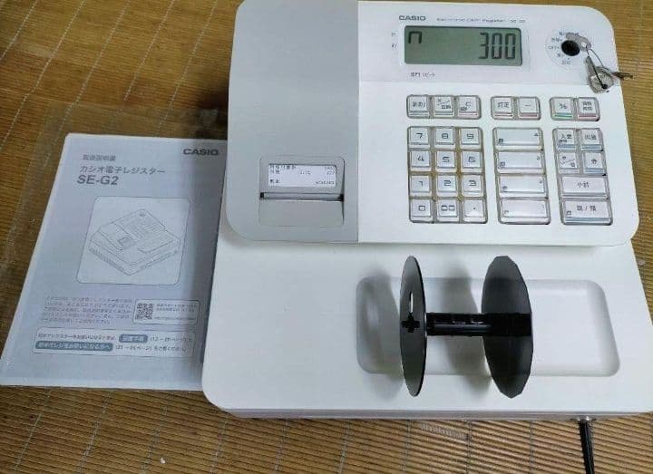 カシオレジスター　SE-G2　コンパクト　人気機種　 感熱紙　540333