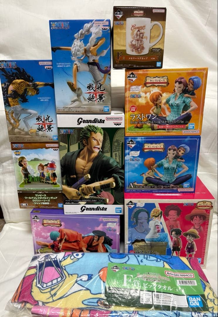 ワンピース一番くじフィギュア&プライズフィギュアセット