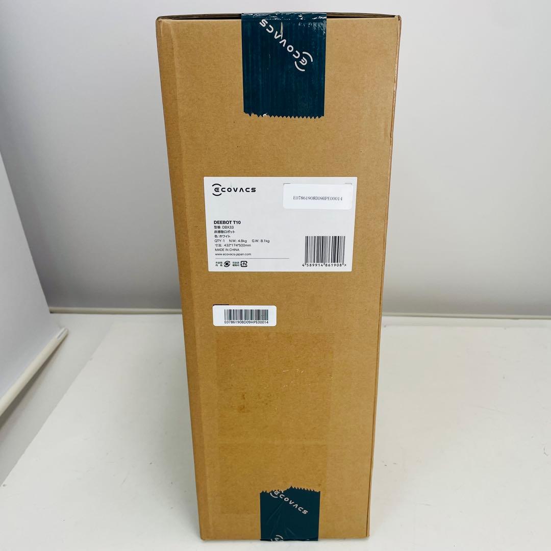 【未開封】エコバックス ECOVACS DEEBOT T10ホワイト DBX33