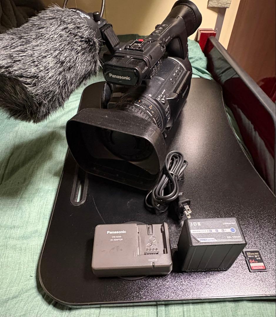 panasonic ac160a 付属品有りすぐ撮影出来ます　(若干の難あり)