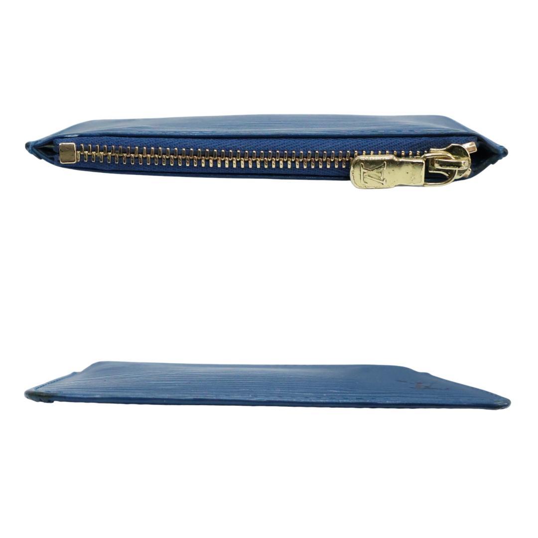 美品 ルイヴィトン エピレザー ケース ポシェットクレ M63805